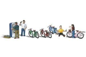 A2194 Woodland Scenics N Bicycle Buddies