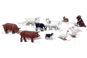 A2202 Woodland Scenics N Barnyard Animals